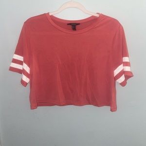 Cropped forever 21 t-shirt